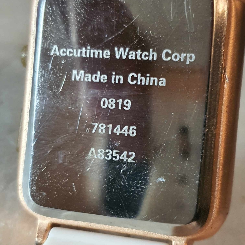 🦋10/$20🦋 Accutime Rose Gold Pink/White Unicorn LCD Digital Girl's Watch - Picture 5 of 5